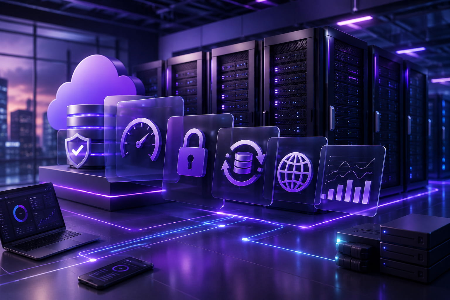 Hosting administrado: qué debes revisar además del espacio