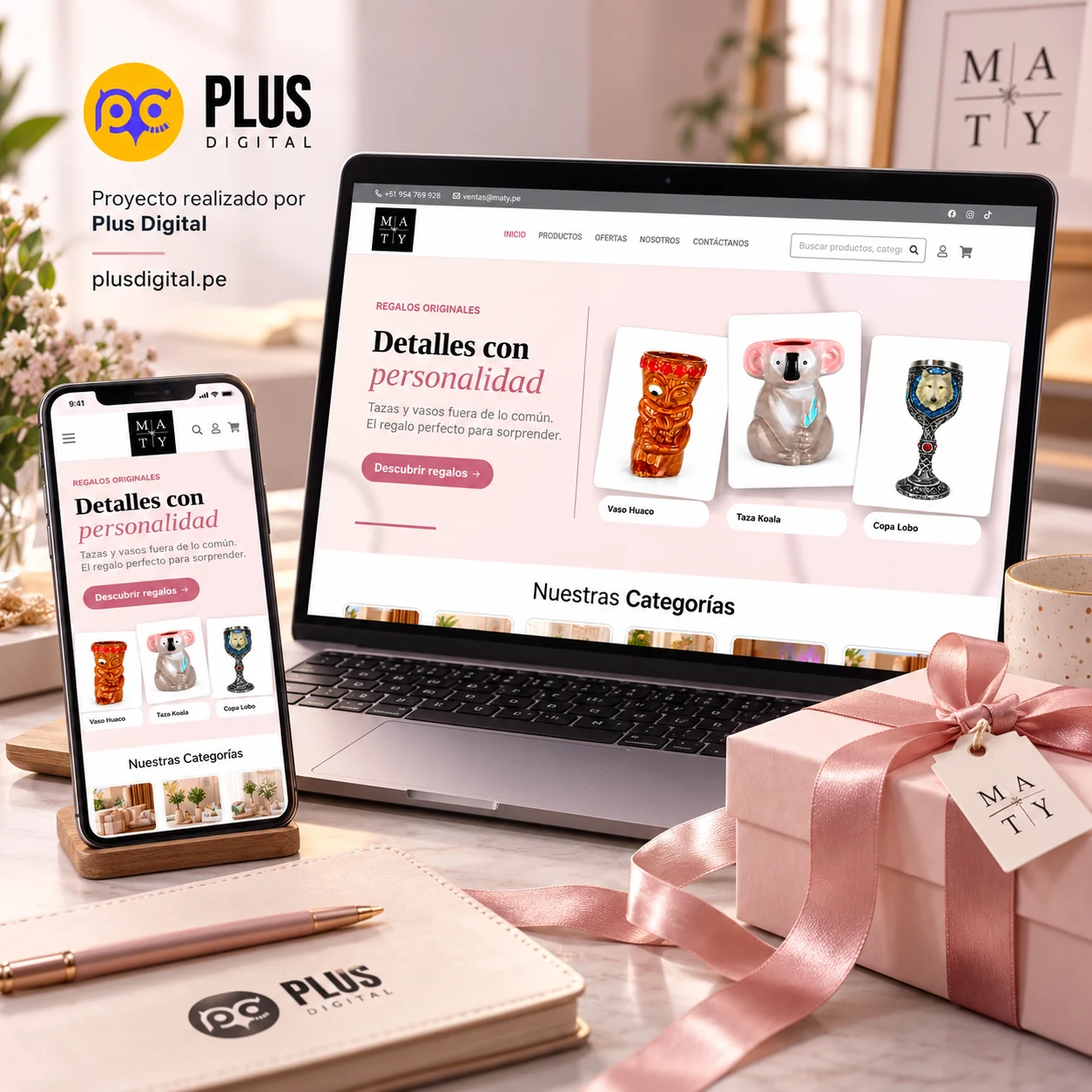 Proyecto Maty desarrollado por Plus Digital