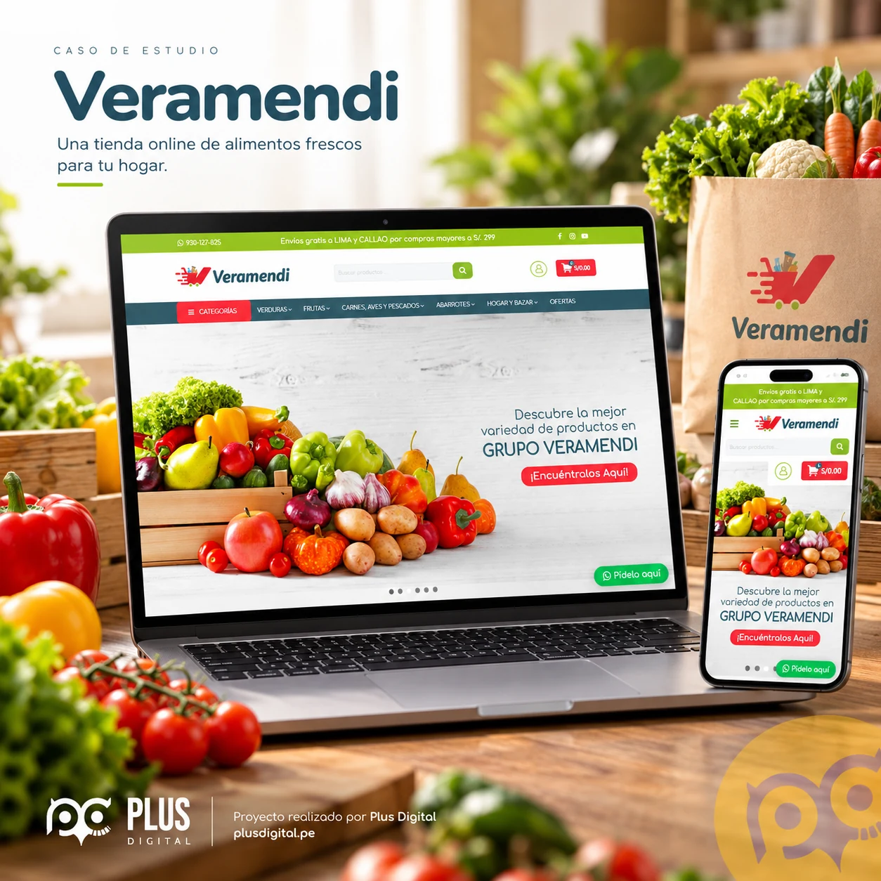 Proyecto Veramendi desarrollado por Plus Digital